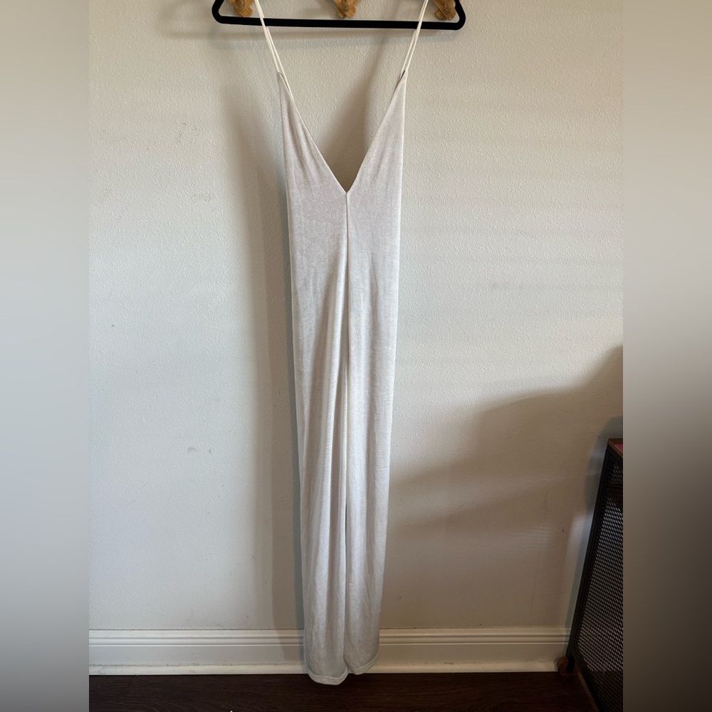 Revolve LPA White Jumpsuit